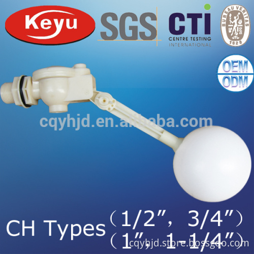 1/2" Inch High Quality PVC Float Valve DN15CH